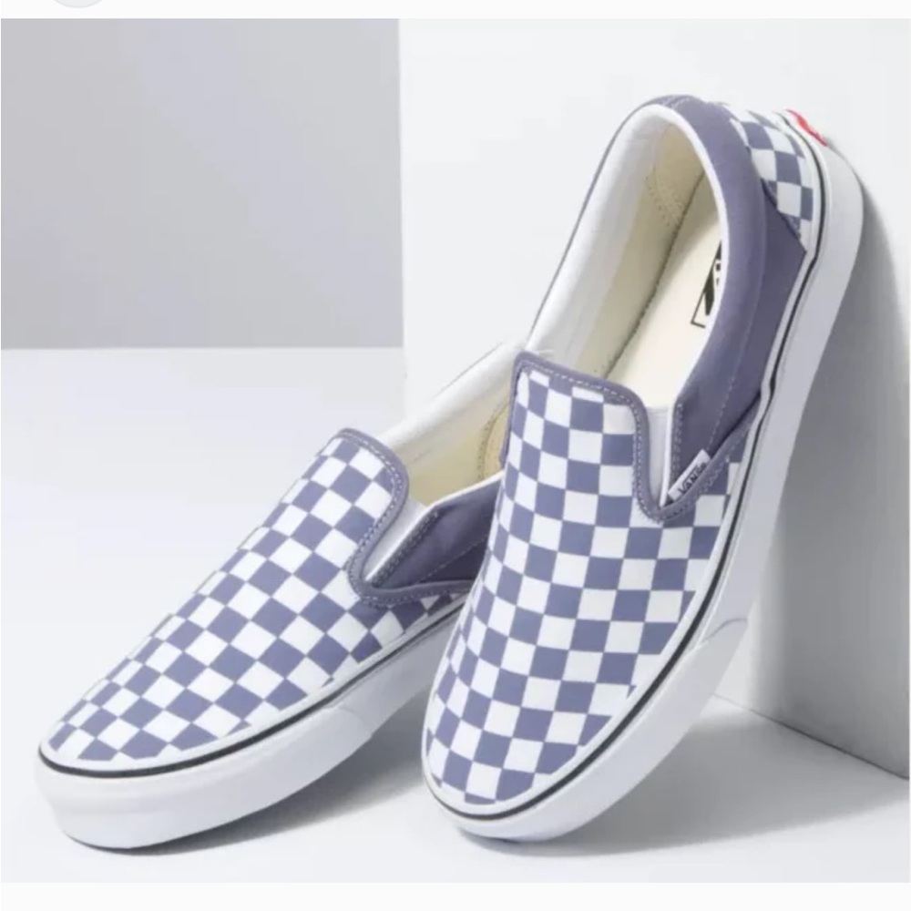 Checkered slip on vans - Picture 2 of 5